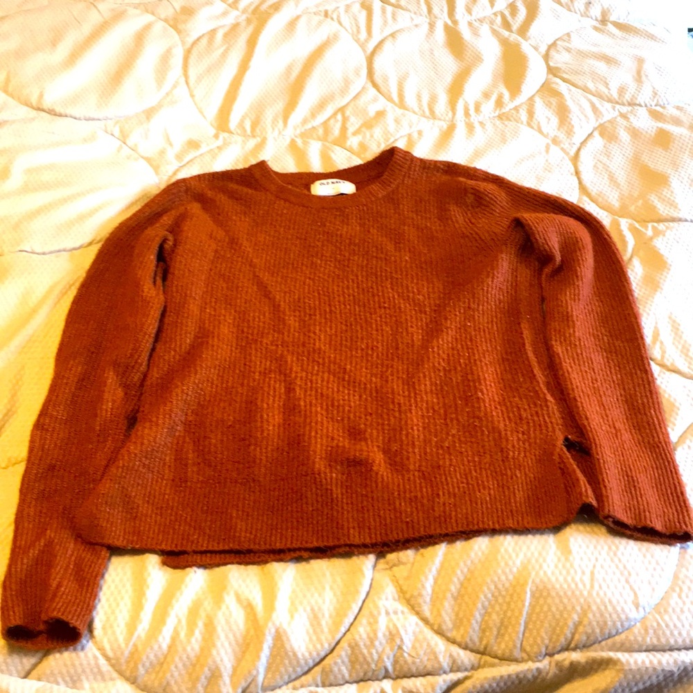 Adorable Old Navy orange fall XS sweater